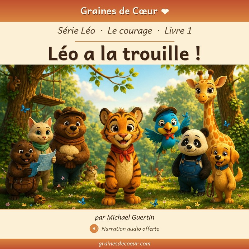 Couverture de Léo a la trouille !
