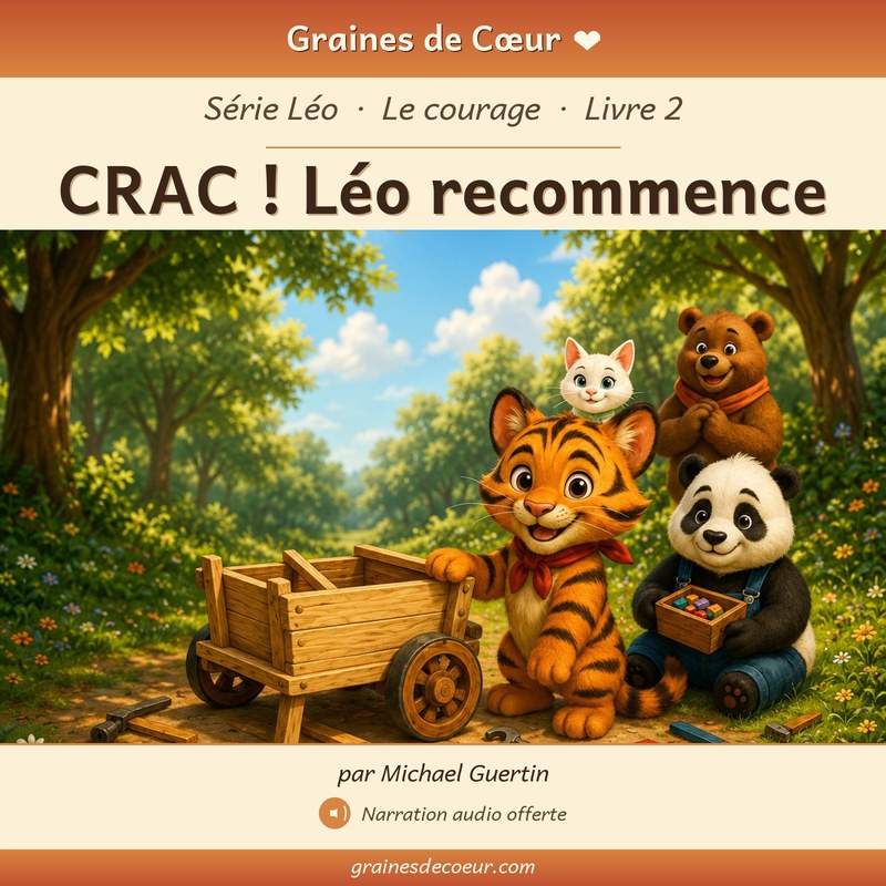 Couverture de CRAC ! Léo recommence
