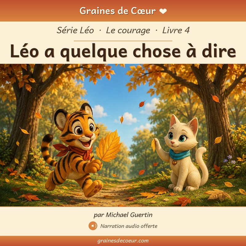 Couverture de Léo a quelque chose à dire