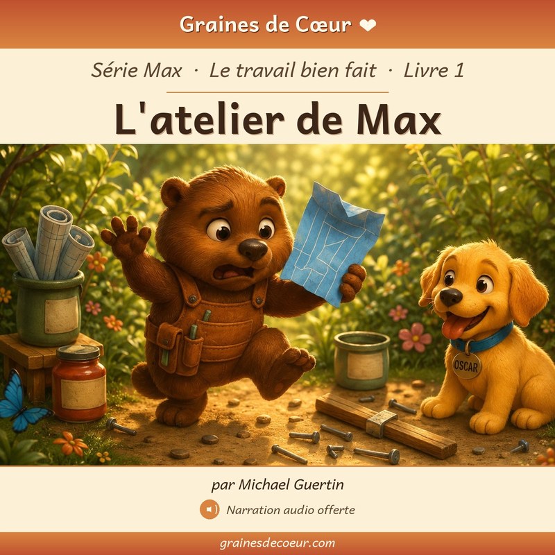 Couverture de L'atelier de Max