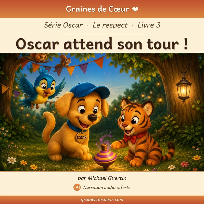 Couverture de Oscar attend son tour !