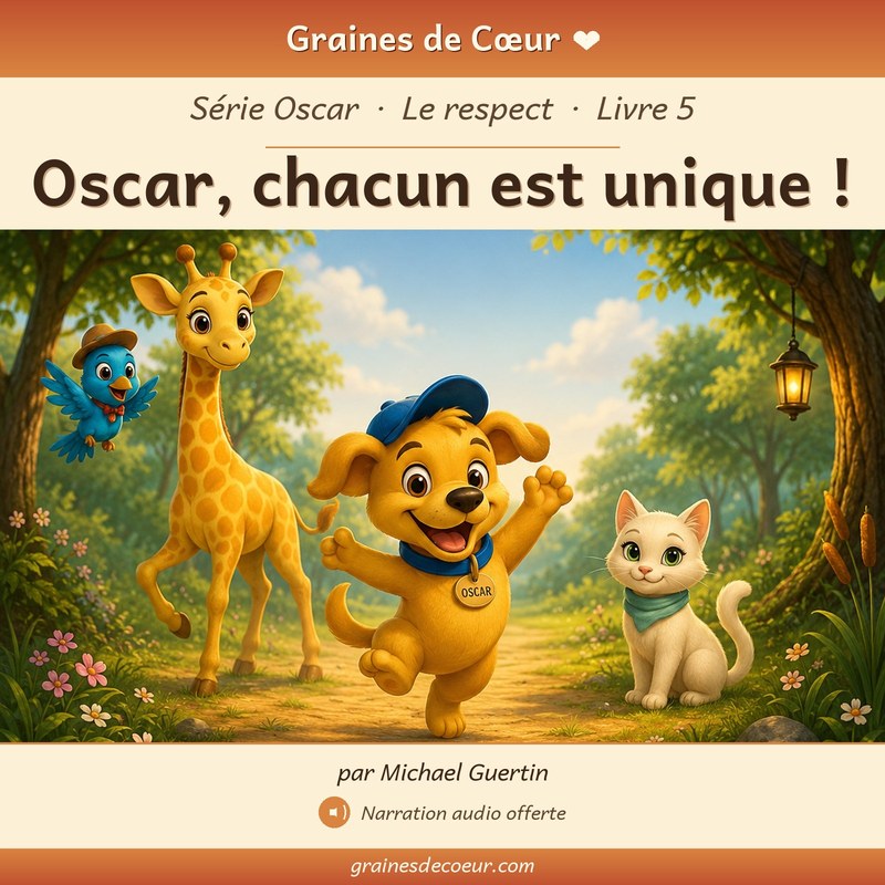 Couverture de Oscar, chacun est unique !