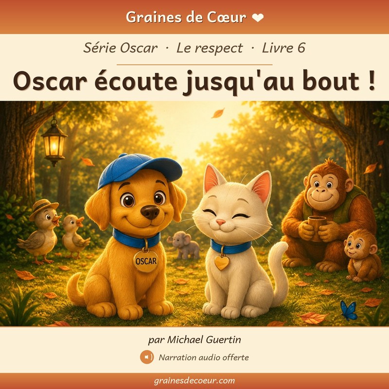 Couverture de Oscar écoute jusqu'au bout !