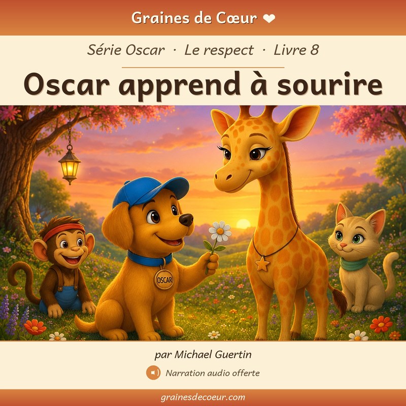 Couverture de Oscar apprend à sourire