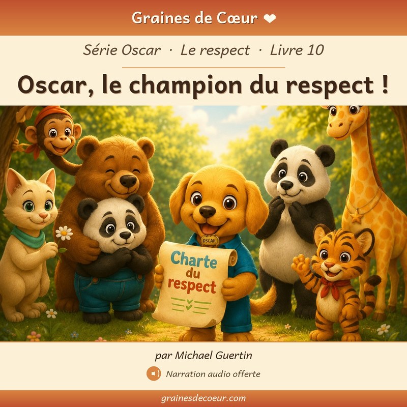 Couverture de Oscar, le champion du respect !