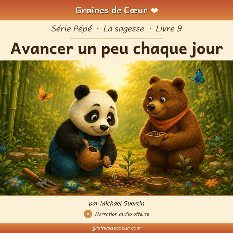 Couverture de Avancer un peu chaque jour