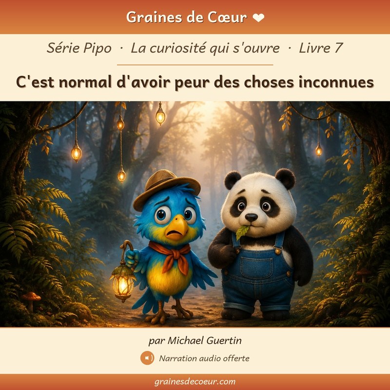 Couverture de C'est normal d'avoir peur des choses inconnues