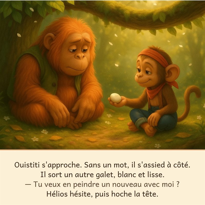 Aperçu d'une page au cœur de l'histoire