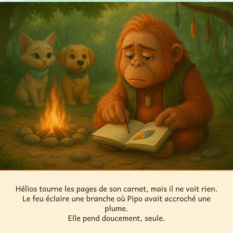 Aperçu d'une page au cœur de l'histoire