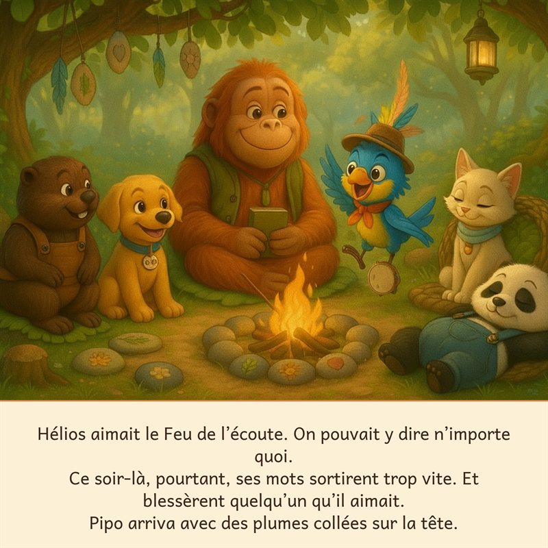 Aperçu des premières pages — pour donner le ton