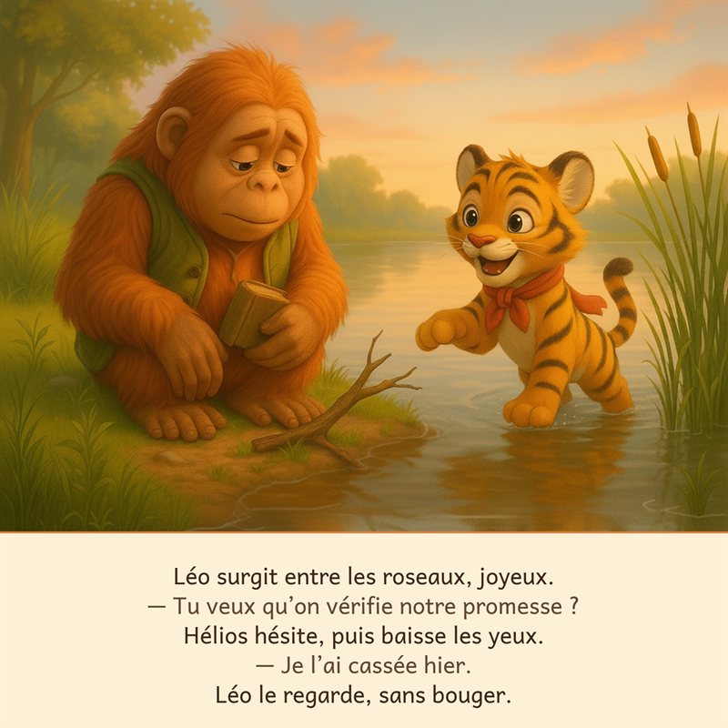 Aperçu d'une page au cœur de l'histoire