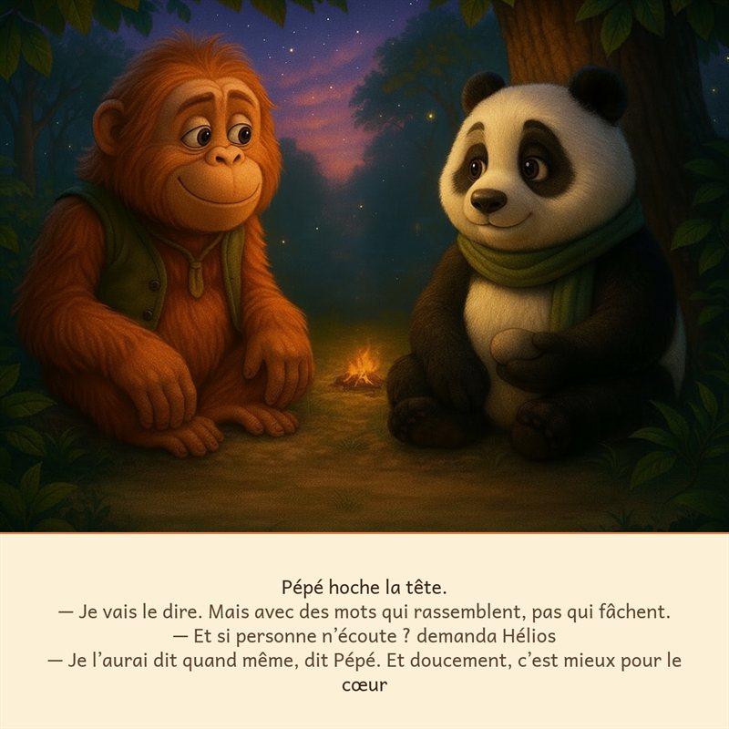 Aperçu d'une page au cœur de l'histoire