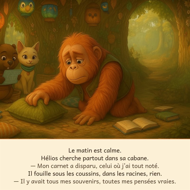 Aperçu des premières pages — pour donner le ton