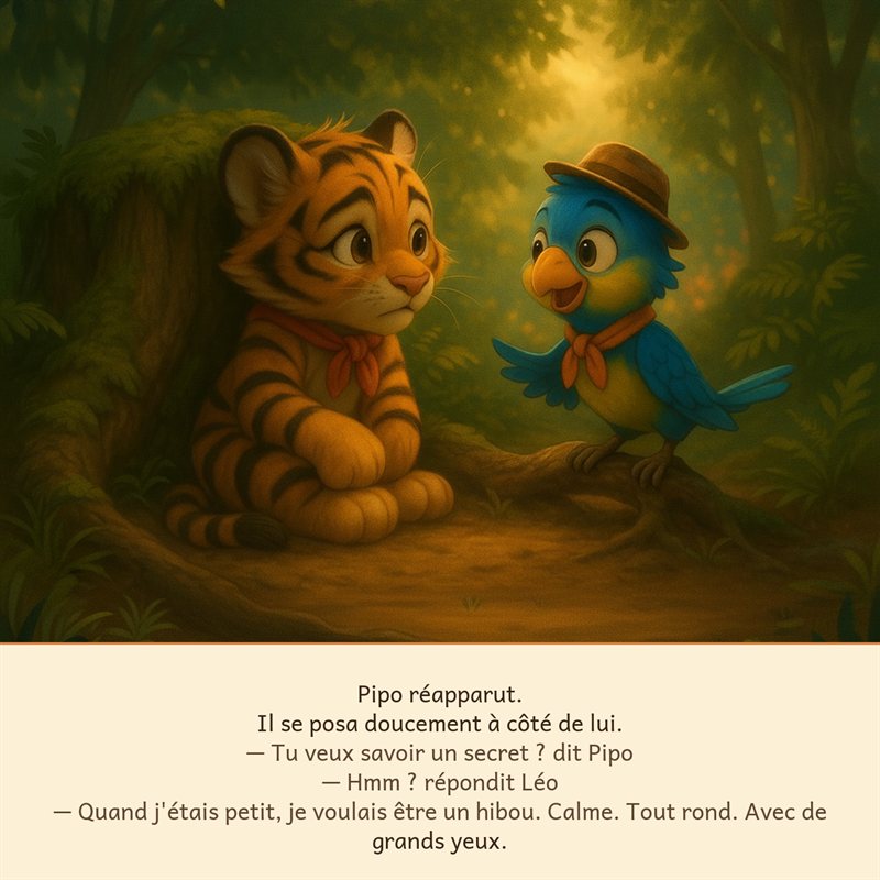 Aperçu d'une page au cœur de l'histoire
