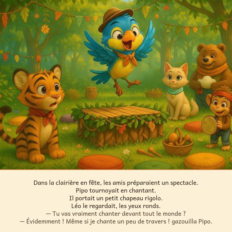Aperçu des premières pages — pour donner le ton