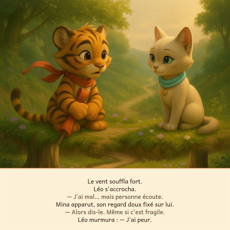 Aperçu d'une page au cœur de l'histoire