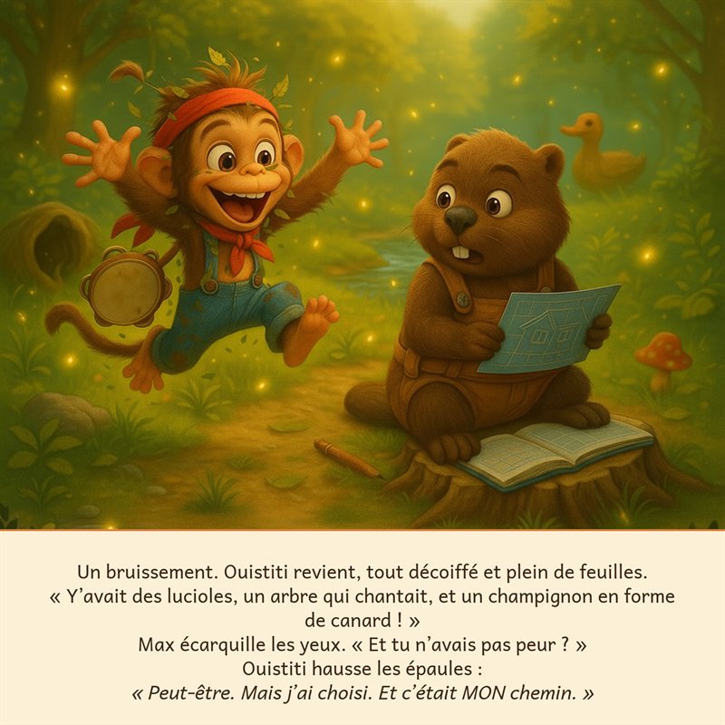 Aperçu d'une page au cœur de l'histoire
