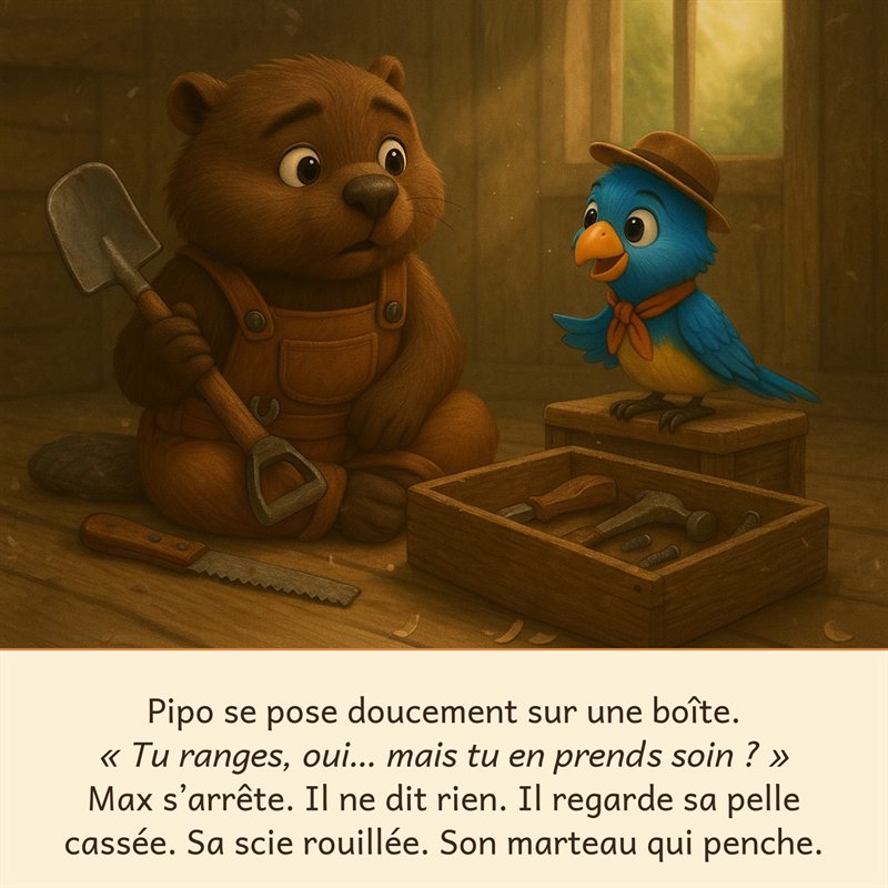 Aperçu d'une page au cœur de l'histoire