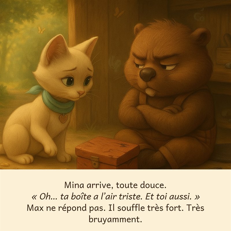 Aperçu d'une page au cœur de l'histoire