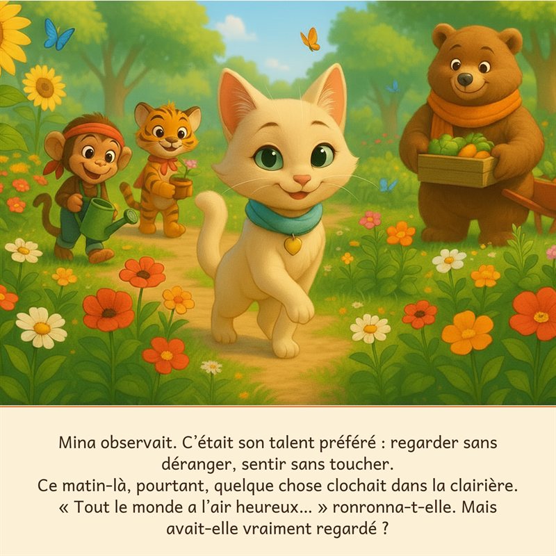 Aperçu des premières pages — pour donner le ton