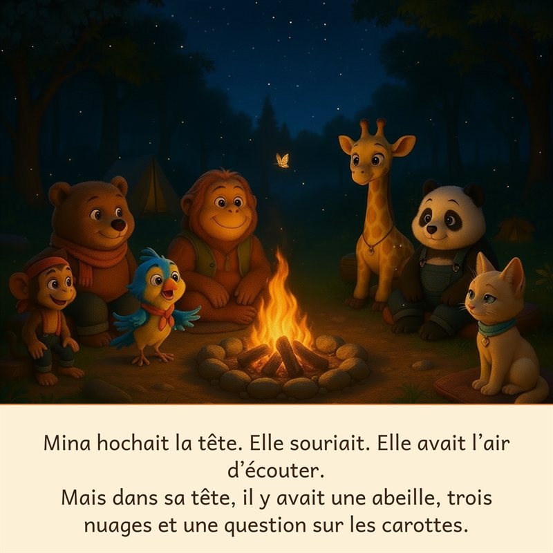 Aperçu des premières pages — pour donner le ton