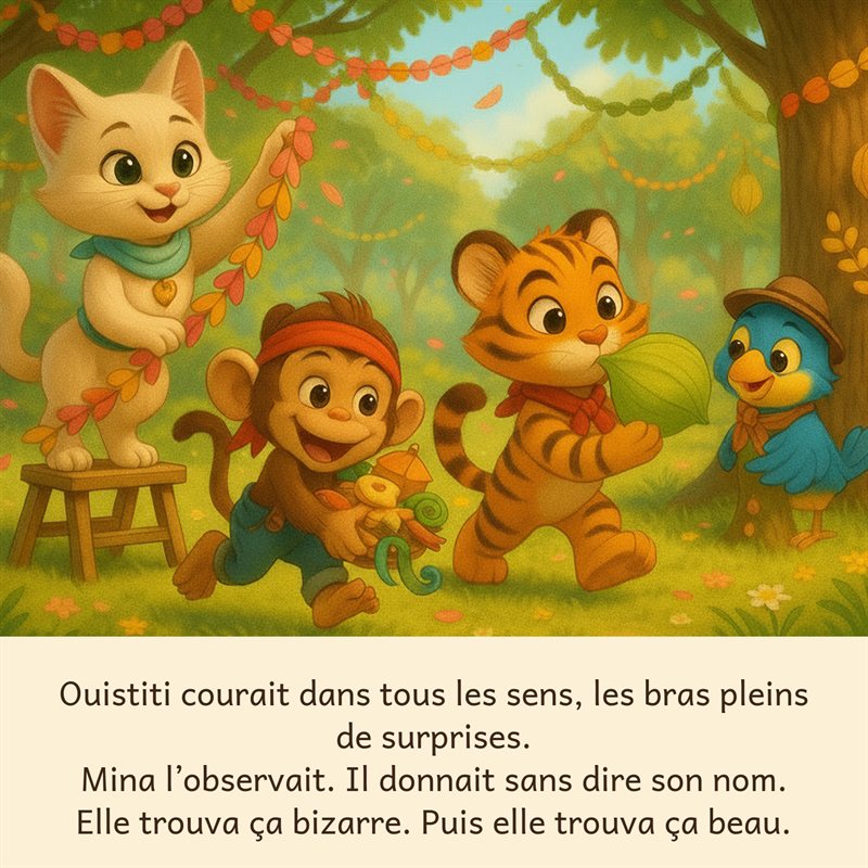 Aperçu des premières pages — pour donner le ton