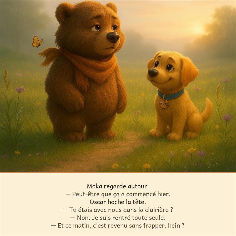 Aperçu d'une page au cœur de l'histoire