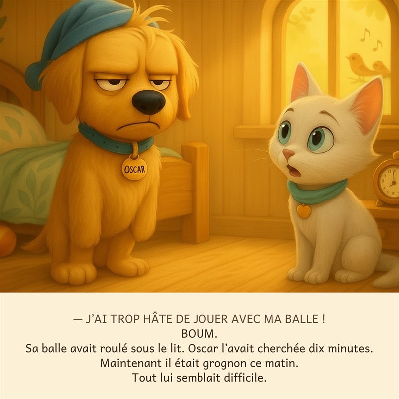 Aperçu des premières pages — pour donner le ton