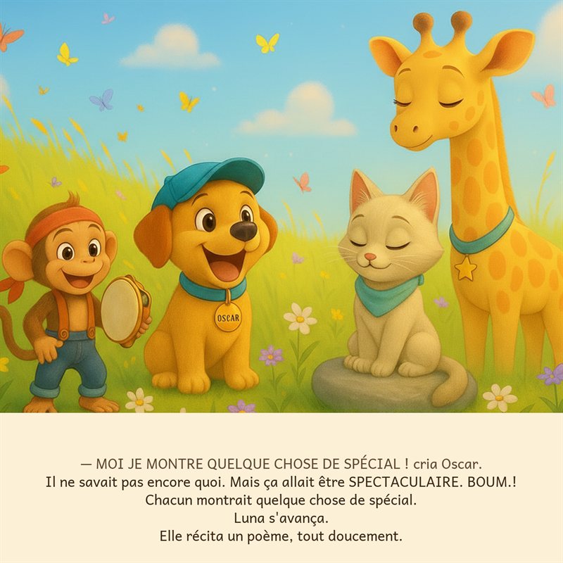 Aperçu des premières pages — pour donner le ton