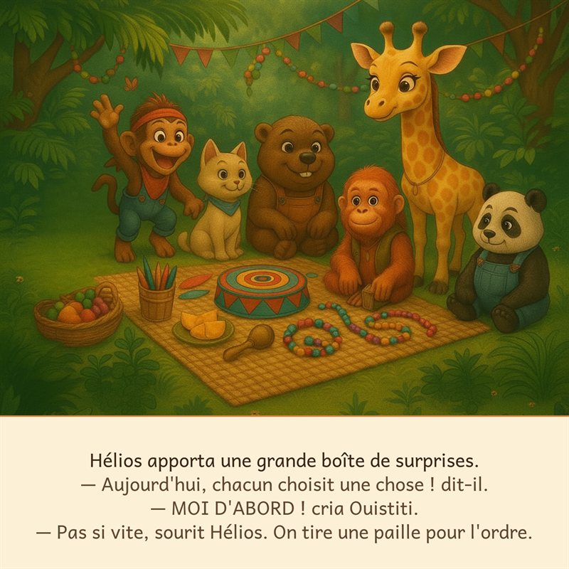 Aperçu des premières pages — pour donner le ton