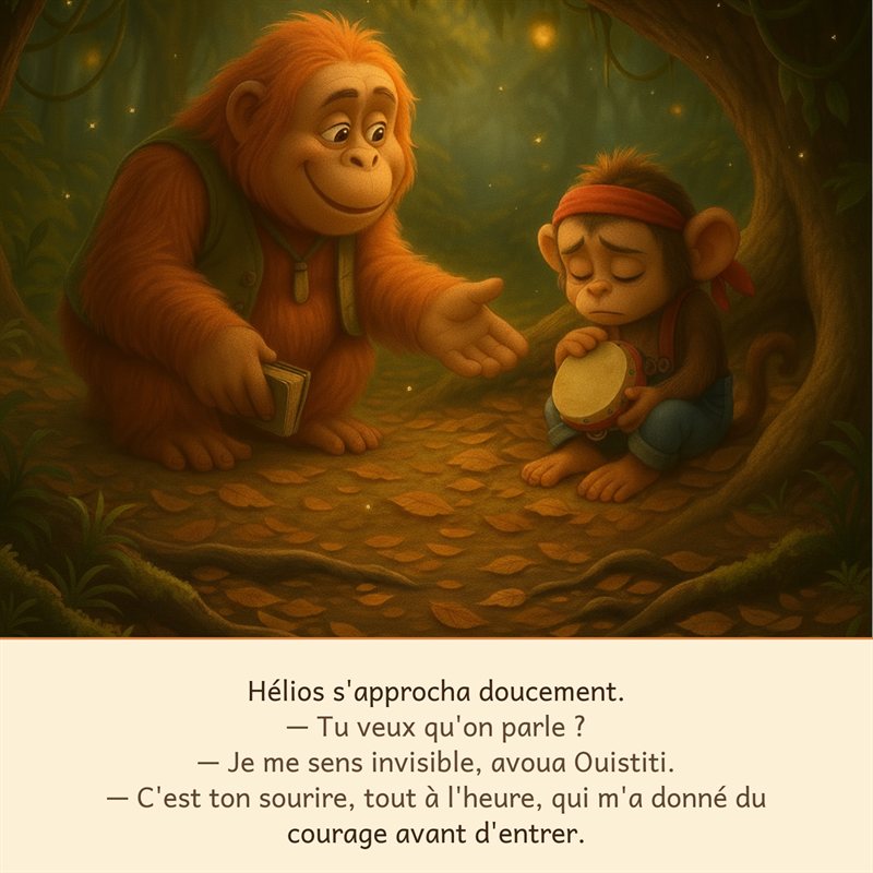 Aperçu d'une page au cœur de l'histoire