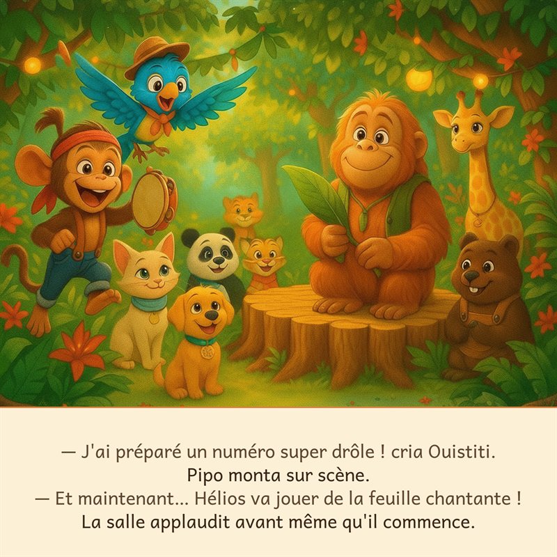 Aperçu des premières pages — pour donner le ton