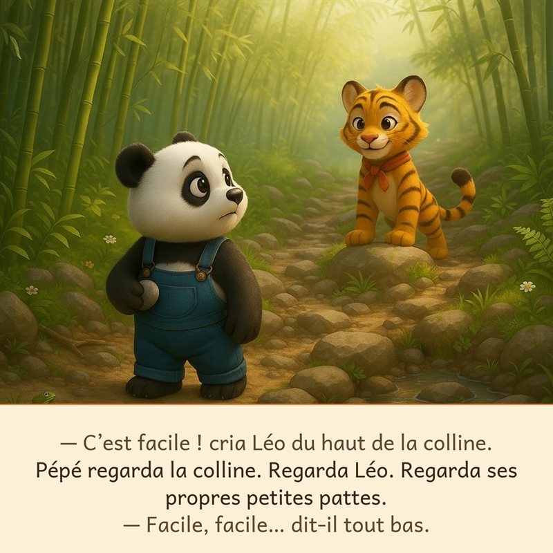 Aperçu des premières pages — pour donner le ton