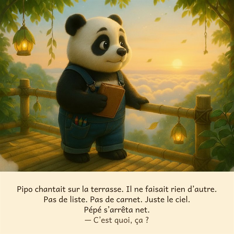 Aperçu des premières pages — pour donner le ton