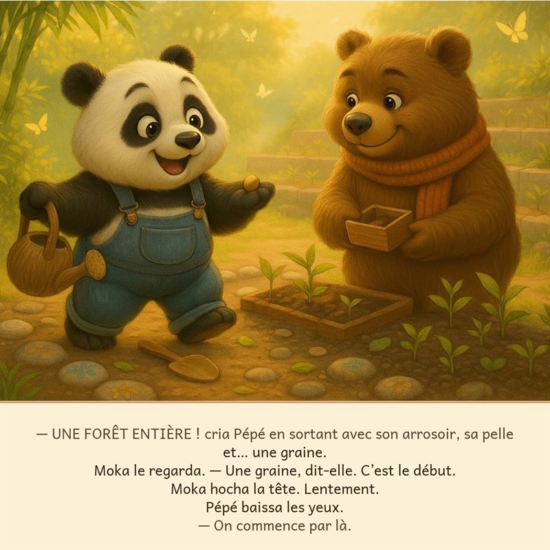 Aperçu des premières pages — pour donner le ton