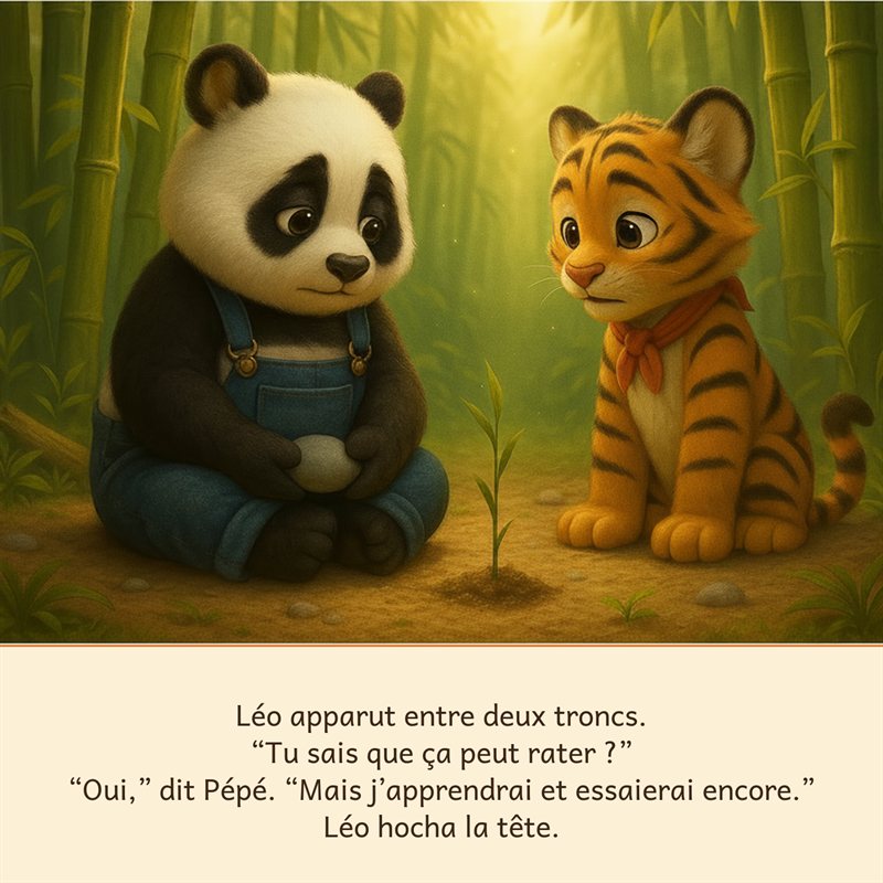 Aperçu d'une page au cœur de l'histoire