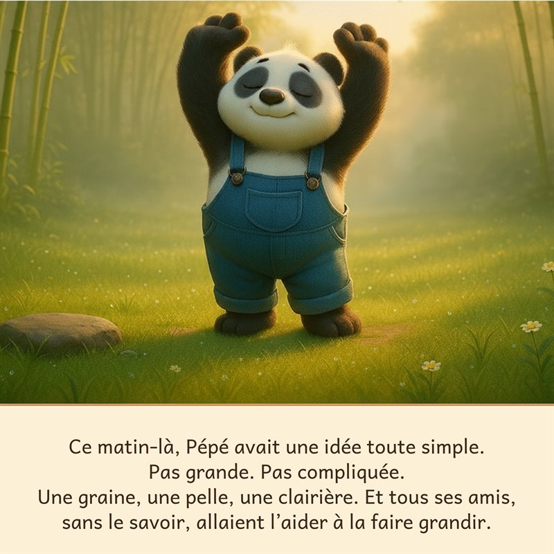 Aperçu des premières pages — pour donner le ton