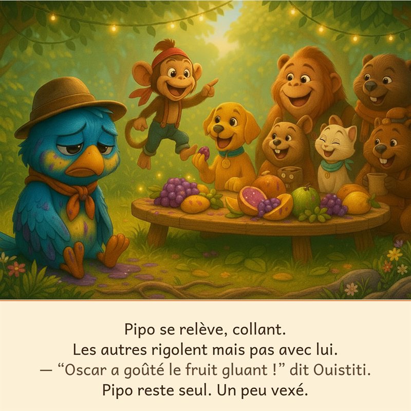 Aperçu d'une page au cœur de l'histoire