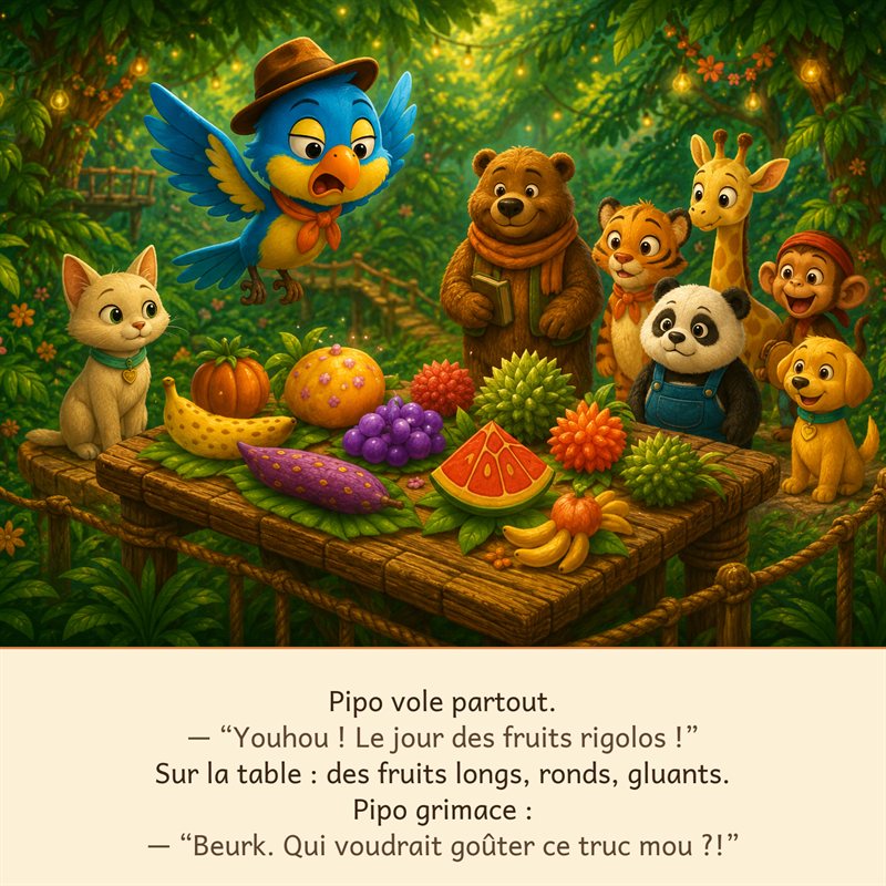 Aperçu des premières pages — pour donner le ton