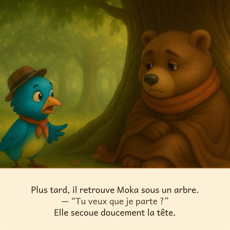 Aperçu d'une page au cœur de l'histoire