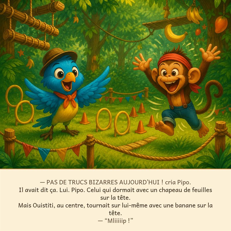 Aperçu des premières pages — pour donner le ton