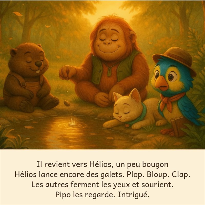 Aperçu d'une page au cœur de l'histoire