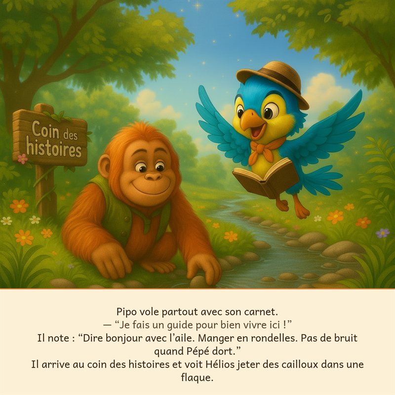 Aperçu des premières pages — pour donner le ton