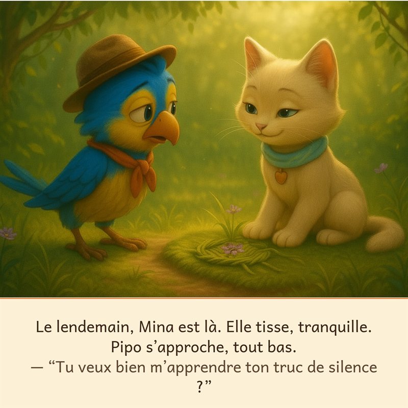 Aperçu d'une page au cœur de l'histoire
