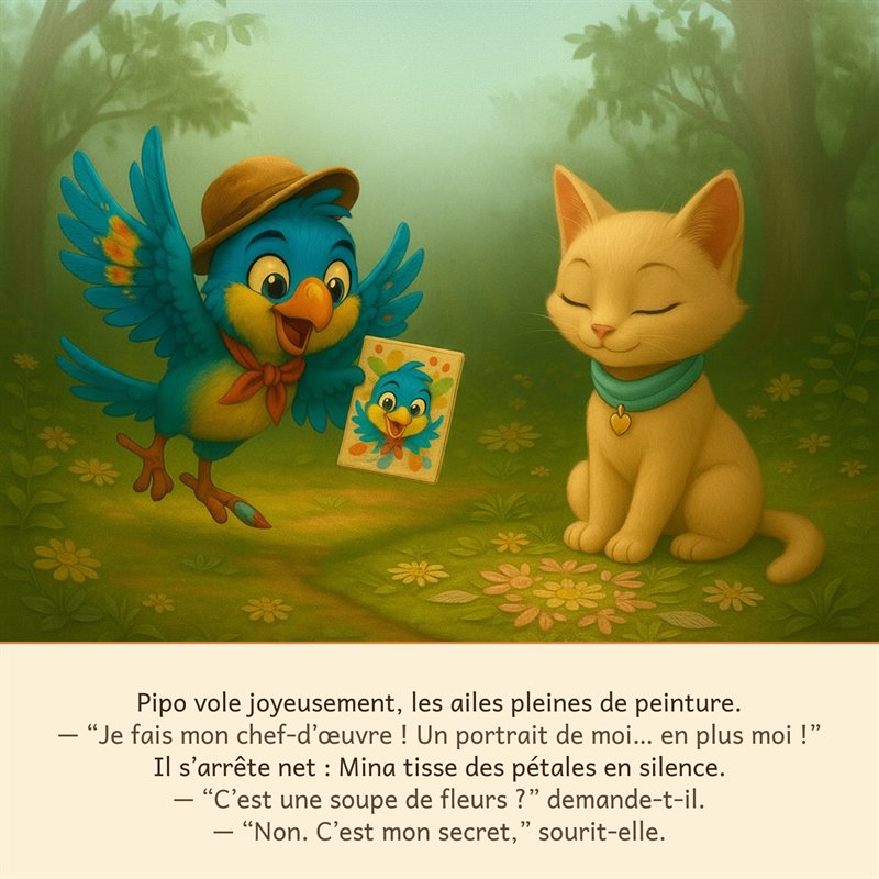 Aperçu des premières pages — pour donner le ton