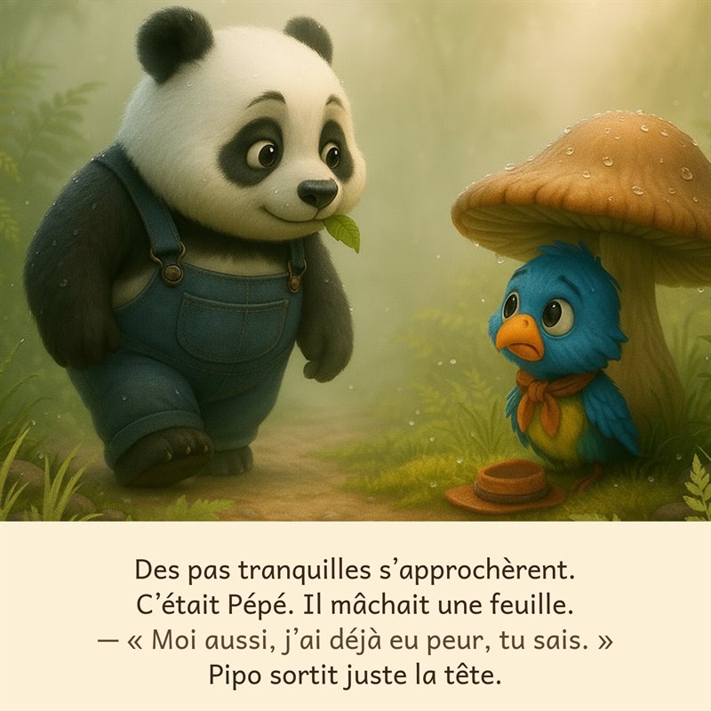 Aperçu d'une page au cœur de l'histoire