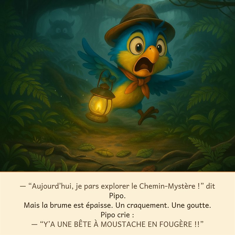 Aperçu des premières pages — pour donner le ton