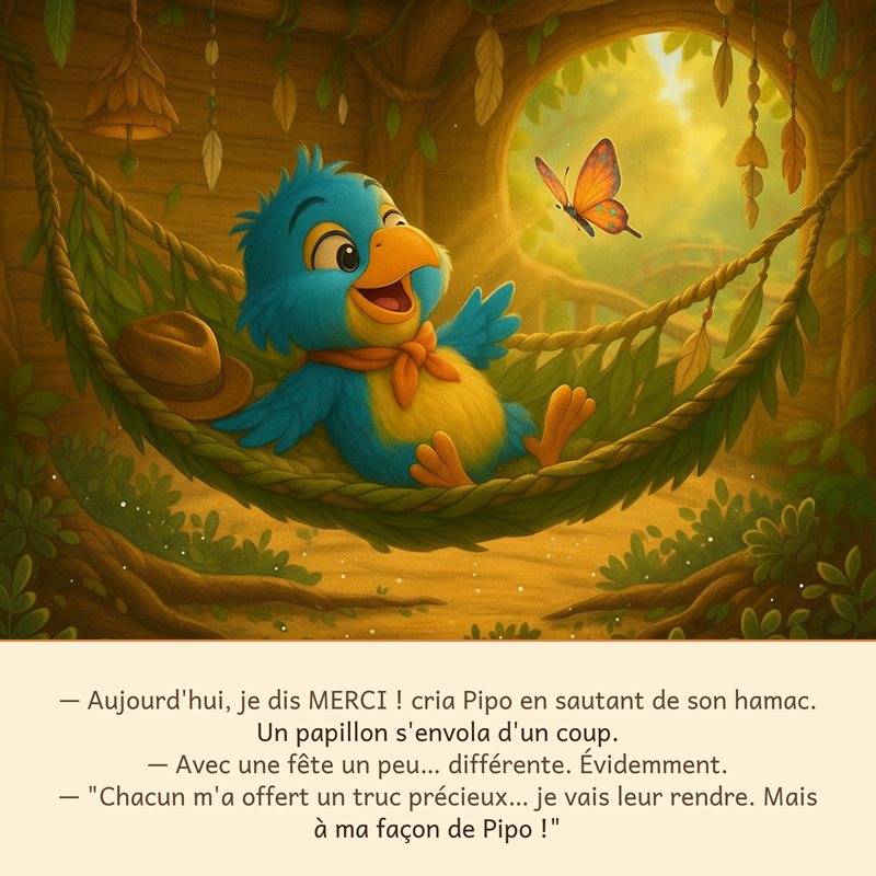 Aperçu des premières pages — pour donner le ton